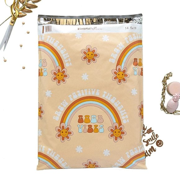 Positive Thoughts Poly Mailers 14.5x19 Pack of 25 PRICE IS FIRM - Picture 3 of 5